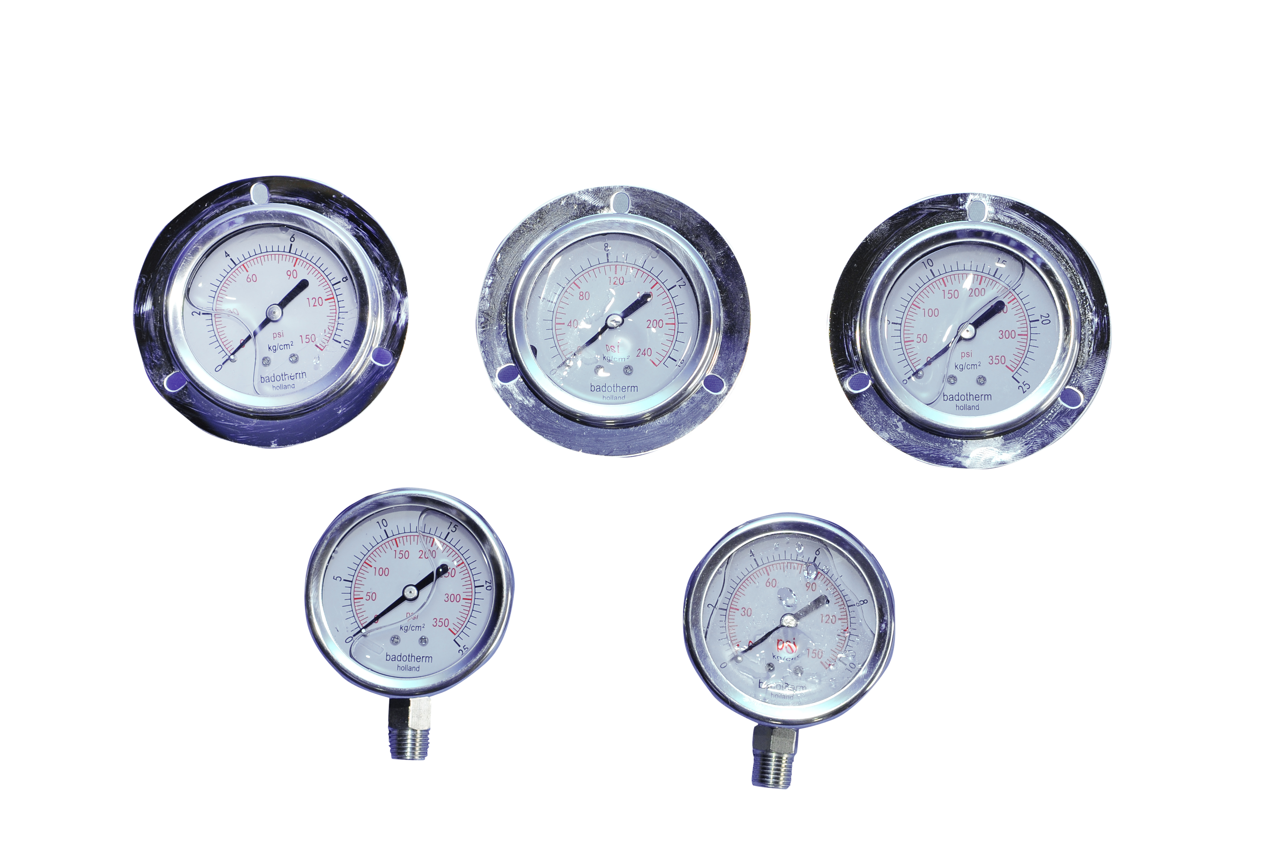 Pressure Gauge - Stem mounting